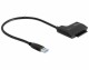 DeLock USB 3.0 Adapter USB-A Stecker - SATA, USB