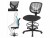 Bild 4 Songmics Bürostuhl mit Fusskreuz, Schwarz, Produkttyp: Bürostuhl