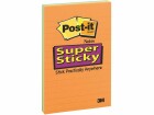 Post-it Notizzettel Super Sticky liniert 3 Blöcke, 3-farbig