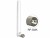 Bild 1 DeLock WLAN-Antenne omnidirektional RP-SMA 2 dBi Rundstrahl