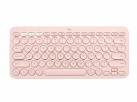 Logitech Bluetooth-Tastatur K380 Multi-Device Rosa, Tastatur Typ