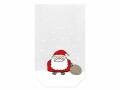 Braun + Company Guetzli-Verpackung Weihnachtsmann 11.5 x 19 cm, 10 Stück