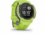 GARMIN Sportuhr Instinct 2, Limettengrün/Schwarz, Touchscreen