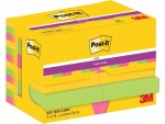 Post-it Notizzettel Super Sticky 47 x 47 mm, Carnival