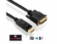 PureLink Kabel DisplayPort - DVI-D, 2 m, Kabeltyp: Anschlusskabel