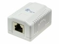 LogiLink Cat 6A Surface Mount Box - Wanddose