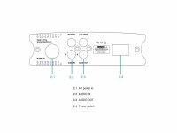 Aune Kopfhörerverstärker X7s, Detailfarbe: Silber