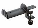 K&M Kopfhörerhalter 16090 Schwarz, Detailfarbe: Schwarz