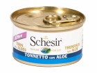 Schesir Nassfutter Kitten Thunfisch & Aloe in Gelée, 24