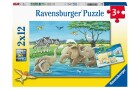 Ravensburger Puzzle Tierkinder aus aller Welt, Motiv: Tiere