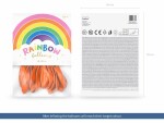 Partydeco Luftballon Uni Rainbow Pastel 10 Stück, Orange,