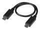 StarTech.com - 8in Micro USB to Micro USB Cable - Male to Male - Micro USB OTG Cable for Your Mobile Device (UUUSBOTG8IN)