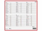 Biella Tafelkalender 32 x 29.7 cm 2025, Papierformat: 30