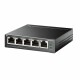 TP-Link PoE+ Switch TL-SG105MPE 5 Port, SFP Anschlüsse: 0