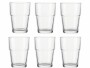 Montana Trinkglas Easy 200 ml, 6 Stück, Transparent, Glas