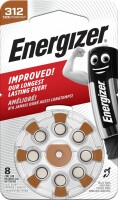 ENERGIZER Batterie E301431801 Hörgerät 312, 8 Stück, Kein