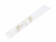 Partydeco Hochzeitsaccessoire Bride to be 75 cm, Weiss/Gold