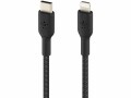 BELKIN USB-Ladekabel Braided Boost Charge USB C - Lightning 2 m