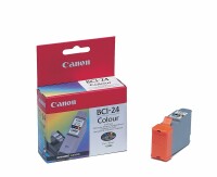Canon Tintenpatrone color BCI-24C BubbleJet S300 120 Seiten