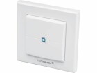 Homematic IP Smart Home Funk-Wandsender 2-fach, Detailfarbe: Weiss