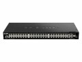 D-Link 52-P SMART MANAGED SWITCH GIGABIT STACKABLE 4X 10G