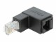 DeLock Winkeladapter 90° RJ45 unten, Cat.6