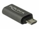 Bild 1 DeLock USB 2.0 Adapter USB-C Buchse ? MicroB-USB-Stecker, USB