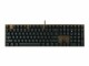 Cherry KEYBOARD CORDED MECHANICAL BLACK/BRONZE US-INTL NMS US