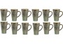 Villa Collection Kaffeetasse Hela 500 ml, 12 Stück, Grün, Material