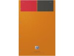 Oxford Notizbuch A4+, liniert, Orange, Bindungsart: Geheftet