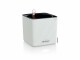 Lechuza Blumentopf Cube Color 14 Weiss, Volumen: 0.4 l