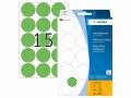 HERMA - Paper - permanent self-adhesive - green