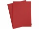 Creativ Company Fotokarton A4, 10 Blatt, Rot, Papierformat: A4