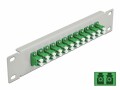 DeLock Verteilerplatte 10? LWL Patchpanel 12 Port LC Duplex