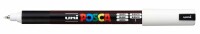 UNI-BALL  Posca Fineliner 0,7mm PC-1MR WHITE weiss, Kein
