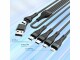 Image 3 4smarts USB-C/A Multi-Ladekabel 4in2 1.2 m, Schwarz, Kabeltyp