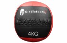 Gladiatorfit Ultra-strapazierfähiger Wall Ball, Kunstleder, 4kg