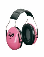3M Kapselgehörschutz Kid H510AKPC pink 87-98 dB, Kein