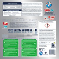 Sun Microsystems SUN Spülmaschinentabs Allin1 7515858 200 Stück, Kein
