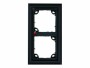 Mobotix Double Frame - Halterung für LCD-Display - Schwarz