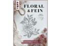 Frechverlag Topp Malbuch Floral & Fein für Fineliner 120 Seiten