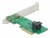 Bild 1 DeLock Host Bus Adapter PCI-Ex4v4 -1xSFF-8643 NVMe U.2, RAID
