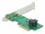 Bild 2 DeLock Host Bus Adapter PCI-Ex4v4 -1xSFF-8643 NVMe U.2, RAID