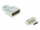 DeLock USB-Adapter Magnetisch USB-C Stecker - USB-C Buchse, USB