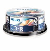 Philips CD-R Spindle 80 Min./700MB 4632 25 Pcs, Kein