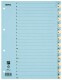 BIELLA    Register Karton blau/gelb   A4 - 46244400U A-Z                       210g