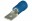 Bild 0 Knipex Flachstecker 2.5 mm² Blau, 100 Stück, Detailfarbe: Blau