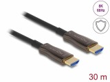 DeLock Optisches Kabel 8K 60Hz HDMI - HDMI, 30