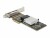 Bild 1 DeLock Netzwerkkarte 4xRJ45 Gigabit PCI-Express x4