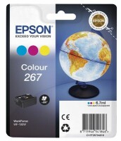 Epson Tintenpatrone color T267040 Workforce WF-100W 200